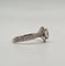 Bague 47 Bague or blanc diamants naturels 58 Facettes