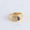 Bague 53 Bague Saphir et 5 lignes de Diamants 58 Facettes 1