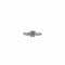Bague 49 Solitaire or blanc serti d'un diamant 58 Facettes