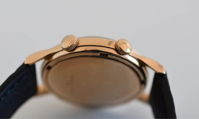 Montre Jaeger LeCoultre - Montre homme Memovox Réveil, or rose, 1950's 58 Facettes JLC-200