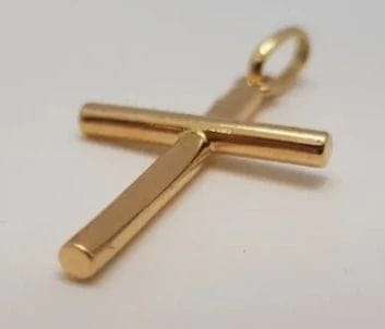 Pendentif Pendentif Croix en Or Jaune 58 Facettes