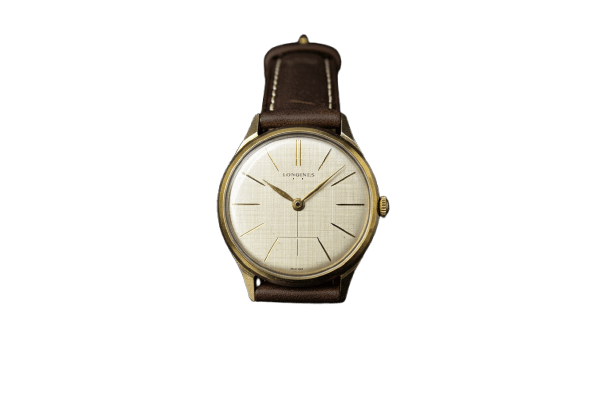 Montre Longines - Montre calibre 12.68Z en or 18 carats 35 mm 58 Facettes