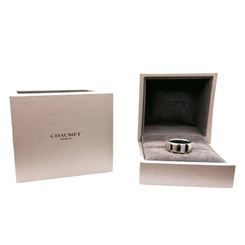 Bague 49 Bague Chaumet Classe One Or Blanc 58 Facettes 2489