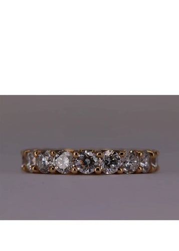 Bague 51 Bague alliance Or jaune et Diamants 58 Facettes RNG2857