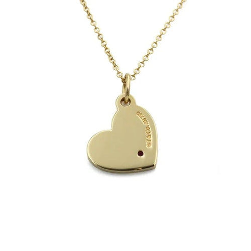 Collier Collier Pendentif Or jaune & Saphir Rose - Tiffany & Co. 58 Facettes 250072SP
