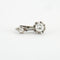 Boucles d'oreilles Dormeuses en platine & diamants 58 Facettes