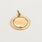 Pendentif Pendentif or rose 18 carats 58 Facettes