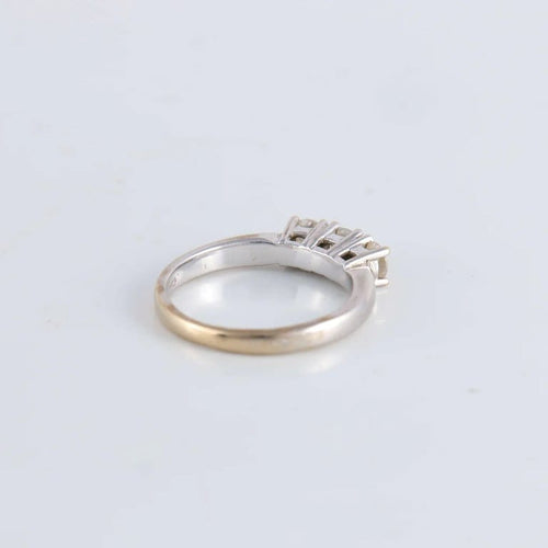 Bague 51 Bague Trilogie Diamants 0.45ct 58 Facettes FM103