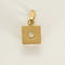 Pendentif Pendentif en or jaune 18K et diamant taille ancienne 58 Facettes 58FC114