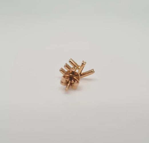 Boucles d'oreilles Boucles d’oreilles «LO VE » or rose diamants 58 Facettes