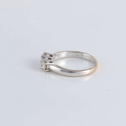Bague 51 Bague Trilogie Diamants 0.45ct 58 Facettes FM103