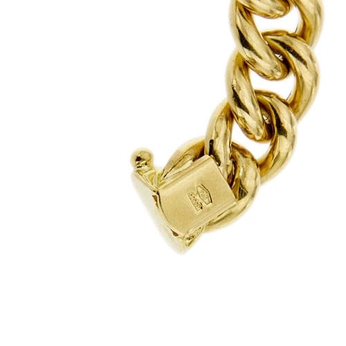 Bracelet Bracelet maille gourmette en or jaune 18 carats 58 Facettes 35302