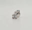 Boucles d'oreilles Boucles d’oreilles or blanc serties de diamants baguettes 58 Facettes
