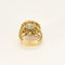 Bague 51 Bague en Or jaune & blanc 18k Diamant 58 Facettes SEN2429X2