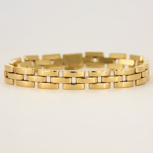 Bracelet Cartier - Bracelet Maille Panthère Or jaune. 58 Facettes DIE1734X2