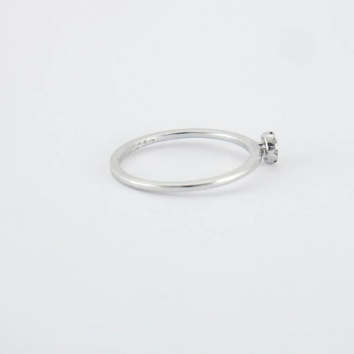 Bague 54.5 Bague en Or blanc & diamant 58 Facettes