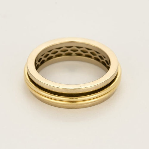 Bague 58 Mauboussin Paris - Bague en or jaune et or blanc 58 Facettes BIA1282-1