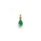 Pendentif Pendentif Or jaune, Emeraude & Diamant 58 Facettes 260056R