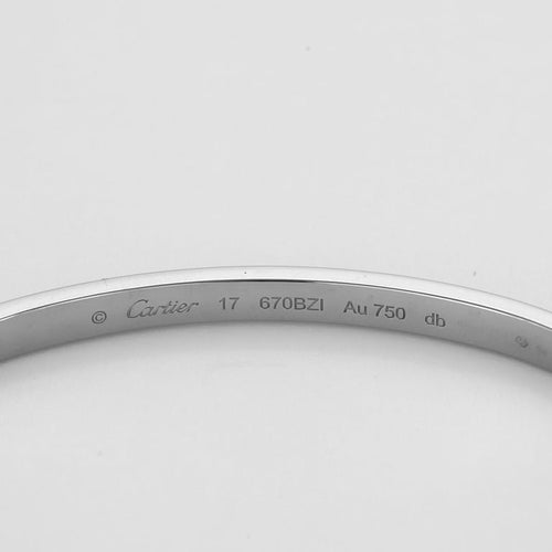 Bracelet CARTIER - Bracelet Love en or blanc 58 Facettes CAN1541
