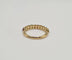 Bague 51.5 Bague or jaune et saphir multi-couleur 58 Facettes