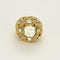 Bague 51 Bague en platine, or jaune et diamants 58 Facettes B250699