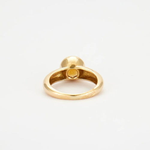 Bague 51 Bague en Or jaune, citrine 58 Facettes