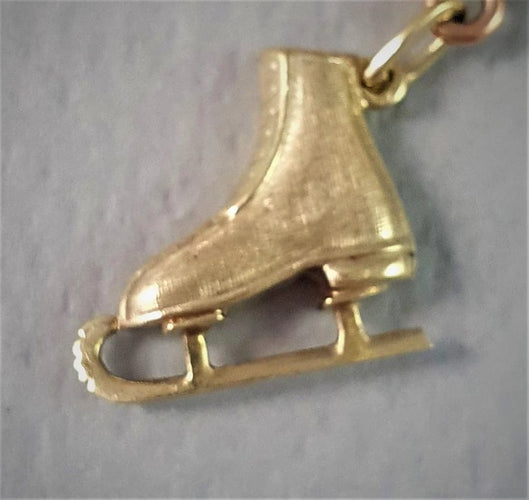 Bracelet Bracelet ancien or jaune avec breloques 58 Facettes