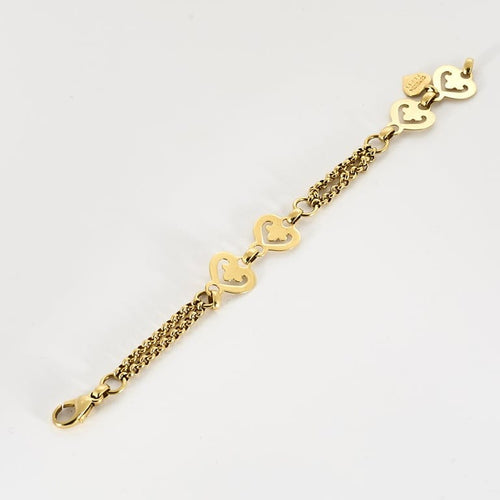 Bracelet OJ Perrin - Collection Coeurs Légendes -  Bracelet en Or jaune 58 Facettes ALB2090