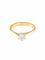 Bague 51 Bague solitaire or jaune et diamant 58 Facettes 956
