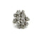 Bague 56 Bague cocktail en or blanc 750 et diamants 58 Facettes 250470R