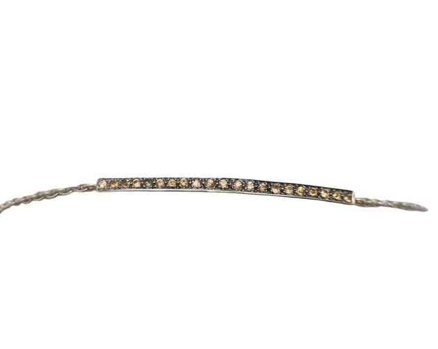 Bracelet Bracelet en Or blanc, diamants 58 Facettes