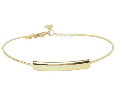 Bracelet Bracelet jonc en or jaune 18 kt 58 Facettes 33635