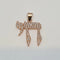 Pendentif Pendentif HAI-La Vie en Or Rose, diamants 58 Facettes