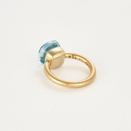 Bague 51 Pomellato - Bague Nudo Classique - Bague en or jaune et topaze 58 Facettes 58FC31-2