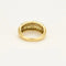 Bague 55 Bague - Bague bandeau en or jaune 18k et diamants 58 Facettes BG10