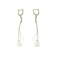 Boucles d'oreilles Boucles d’oreilles pendantes en or jaune 14 carats 58 Facettes 250389