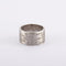 Bague 52 / Blanc/Gris / Or 750 Bague "Code" H.STERN 58 Facettes 120369R