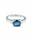 Bague 54 Bague saphir 1,79 ct en or blanc et diamants 0,36 ct 58 Facettes 41850069