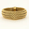 Bracelet Bracelet en or jaune tressée 58 Facettes CRE0537