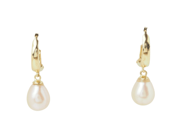 Boucles d'oreilles Boucles d’oreilles en or jaune 18 ct et perles de culture 58 Facettes 29957