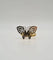 Bague 52.5 Bague papillon or jaune 58 Facettes