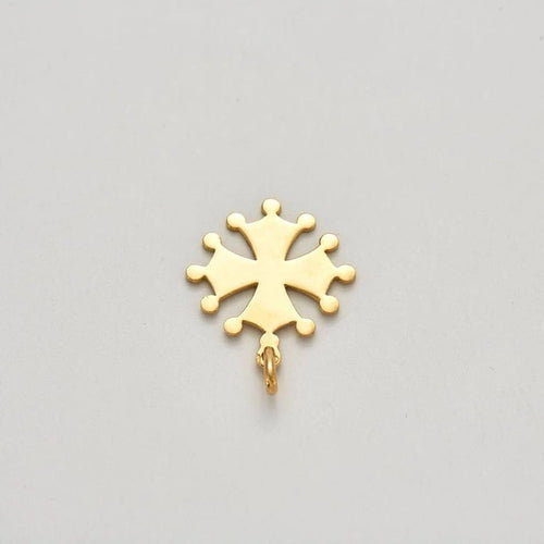 Pendentif Pendentif croix Or jaune 58 Facettes