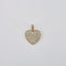 Pendentif Pendentif Cœur pavage Diamants 58 Facettes FL237