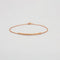 Bracelet Bracelet or rose barrette  diamants 58 Facettes