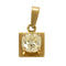 Pendentif Pendentif en or jaune 18K et diamant taille ancienne 58 Facettes 58FC114