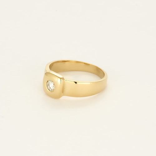 Bague 54 Bague en Or jaune 18k 58 Facettes COMP1256
