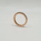 Bague 55 Alliance tour complet or rose sertie de diamants princesses 58 Facettes