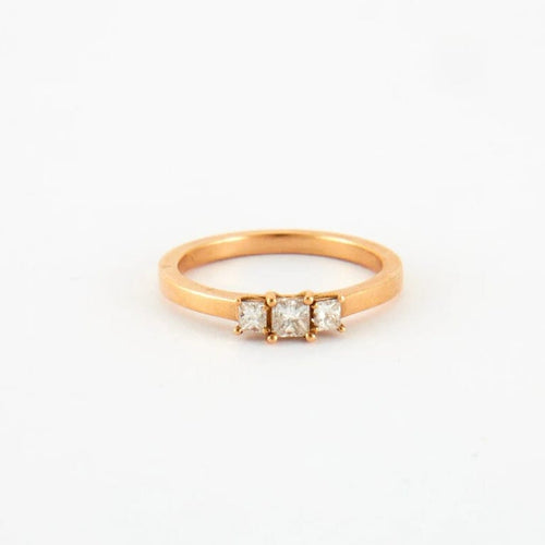 Bague 50 Bague en Or jaune & diamants 58 Facettes