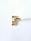 Bague 53 Bague or jaune - Emeraudes et diamants 58 Facettes