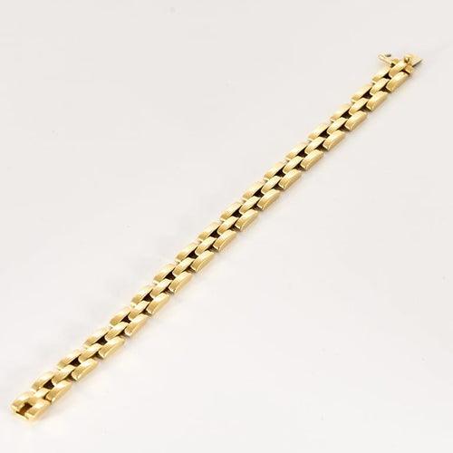 Bracelet Cartier - Bracelet Maille Panthère Or jaune. 58 Facettes DIE1734X2